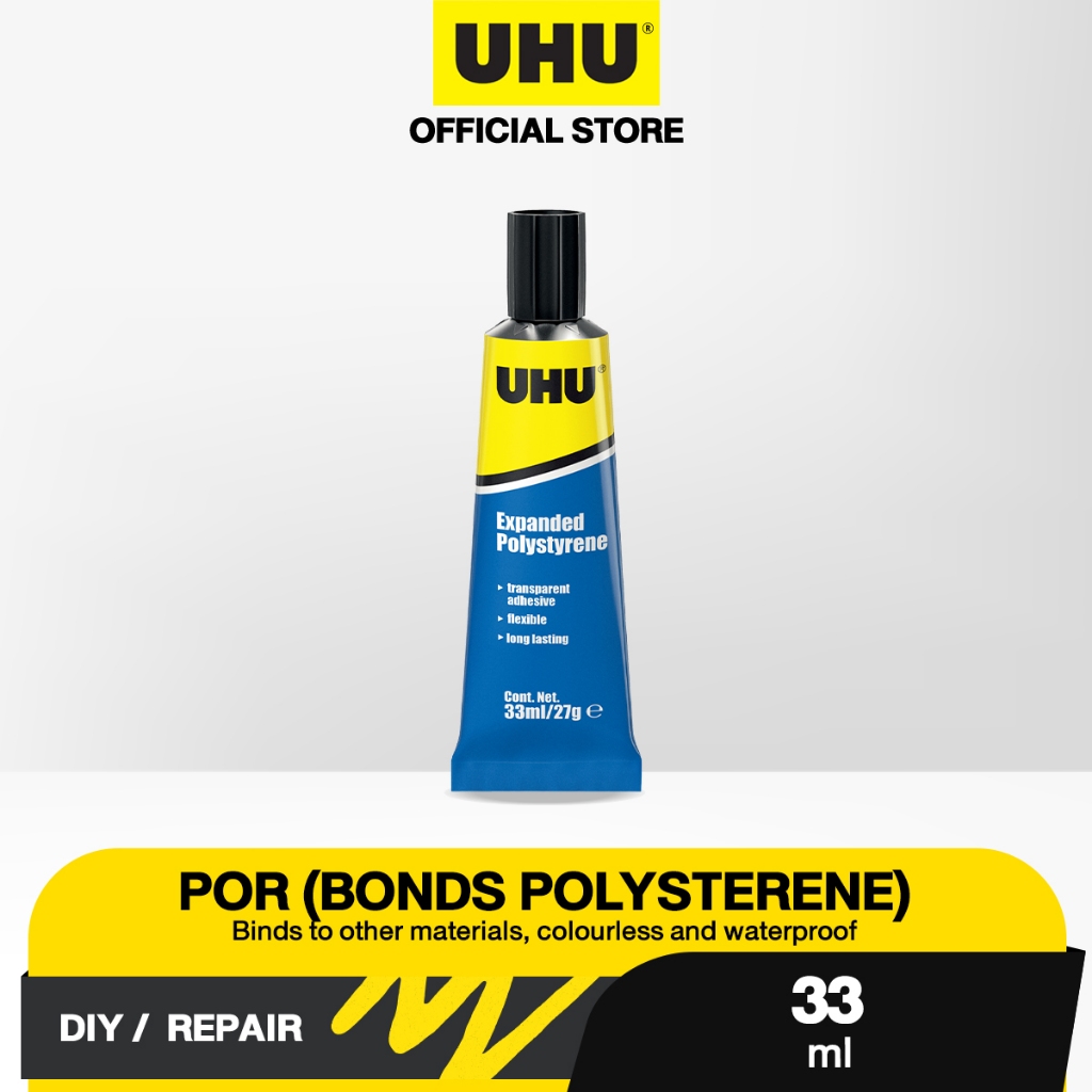 UHU - COLLA PER POLISTIROLO ESPANSO - POR HARTSCHAUM