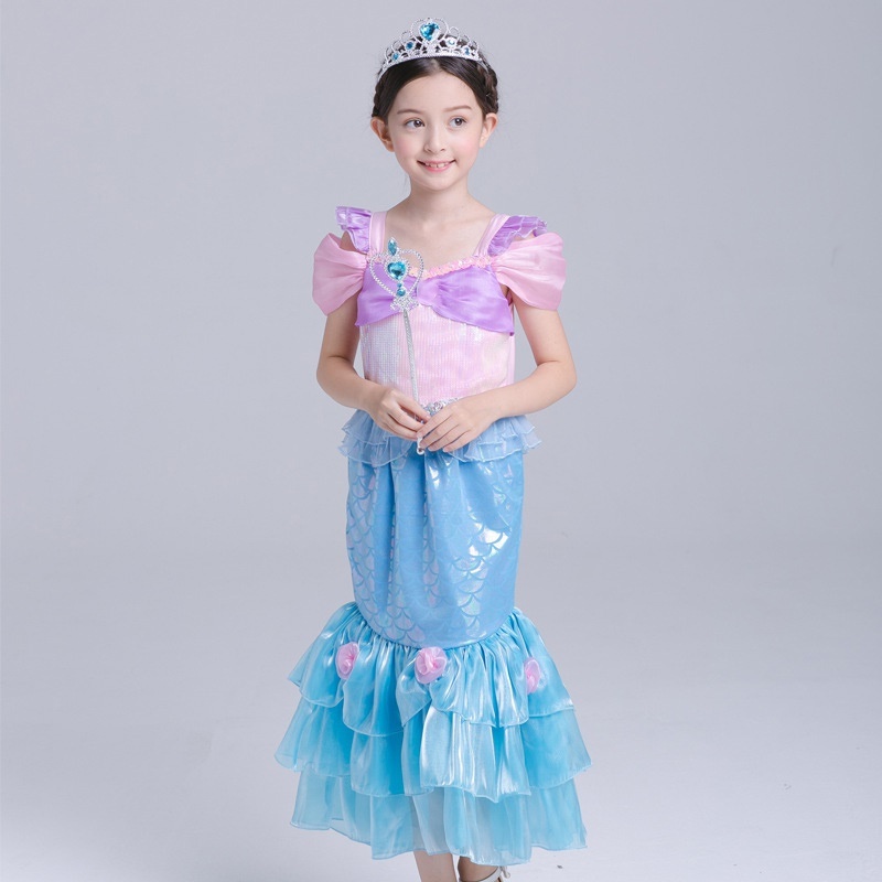 Halloween Princess Party Costume Dresses! Wedding Flower Girl Toddler