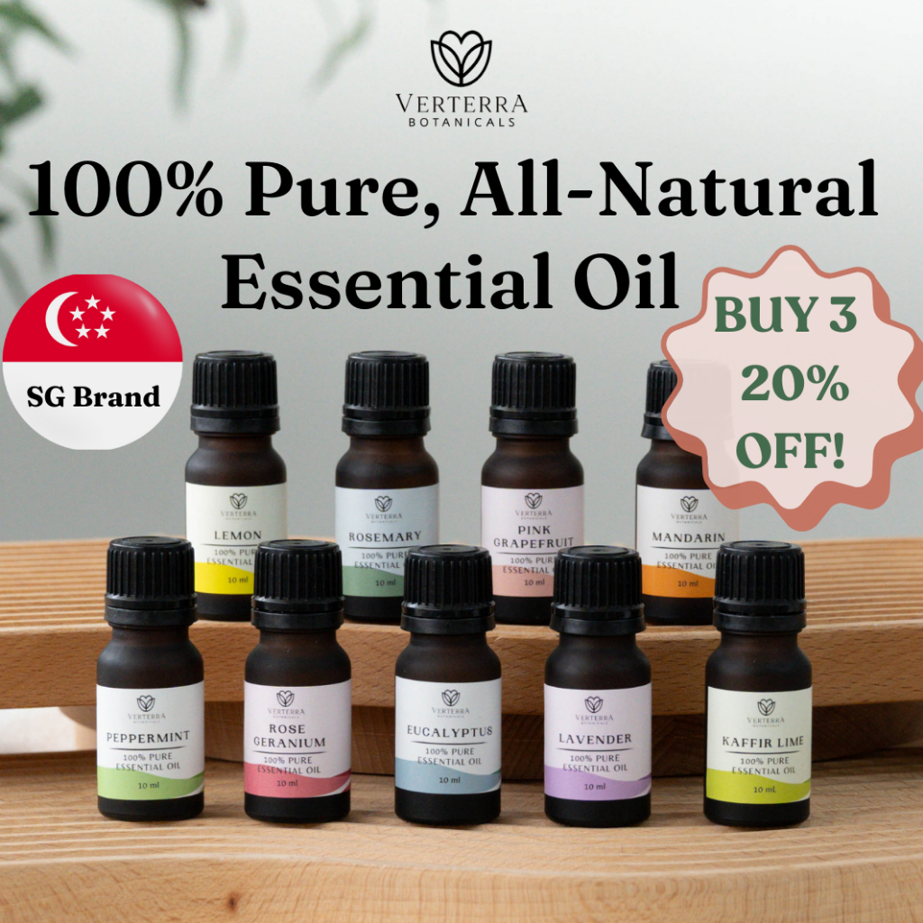 100% Natural Organic Essential Oils 6 Premium Grade Fragrance