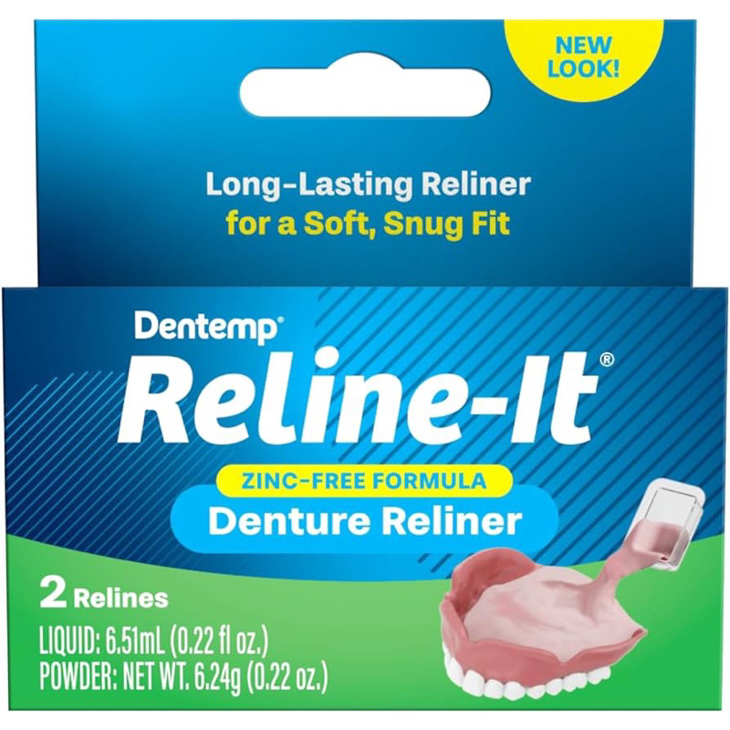 Dentemp RelineIt Denture Reliner Kit Shopee Singapore