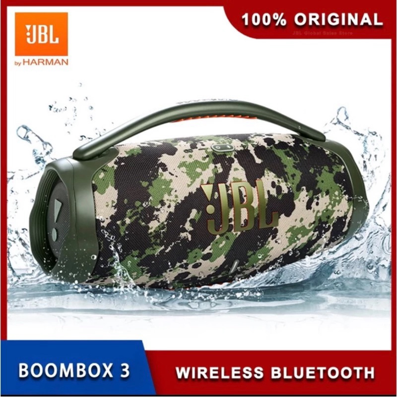 JBL Boombox Portable Wireless Bluetooth Speaker IPX7 Boom Box