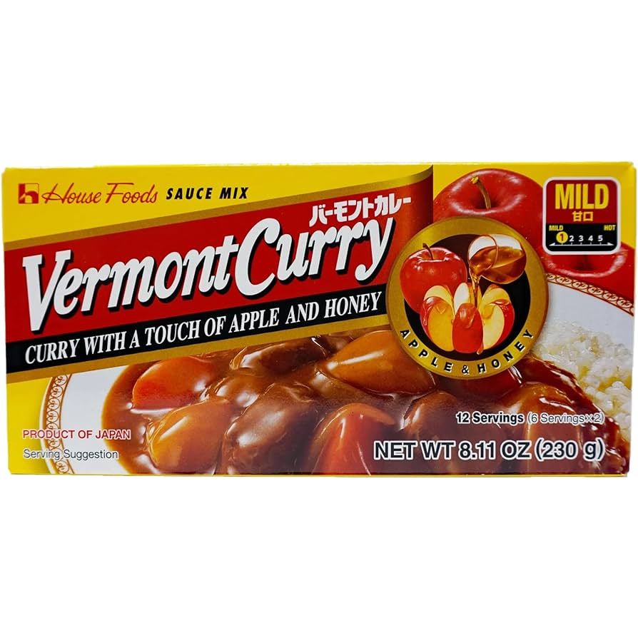 House Foods Vermont Curry Mild 12 X 19g Shopee Singapore