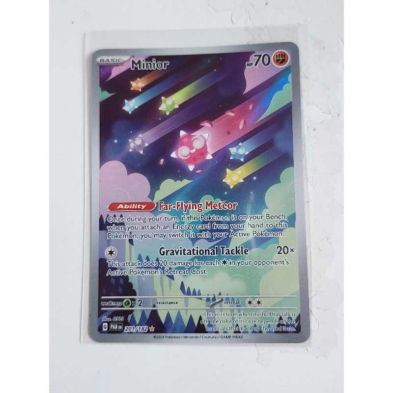 Pokemon minior illustration rare paradox rift card | Shopee Singapore