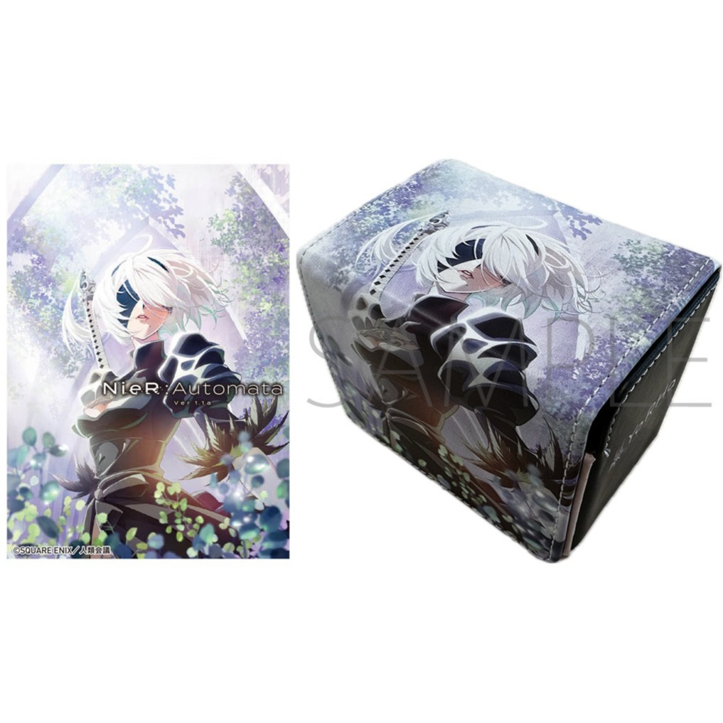 nier automata card sleeves Chara Sleeve Collection Matte Series NieR:Automata Ver1.1a YoRHa No.2 Type B Sleeve/ Premium Deck Holder The convenient snap hook makes it useful for a variety of occasions 67*92mm Mtg/ptcg Anime Cards Sleeves