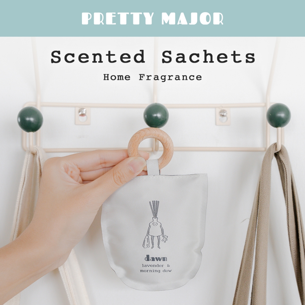 PRETTY MAJOR Scented Sachets Toilet Air Freshener Wardrobe