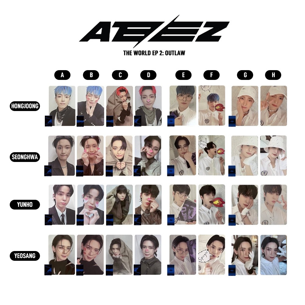 ATEEZ - The World EP.2 : Outlaw [EU EXCLUSIVE Digipack Ver.] - Bak Bak