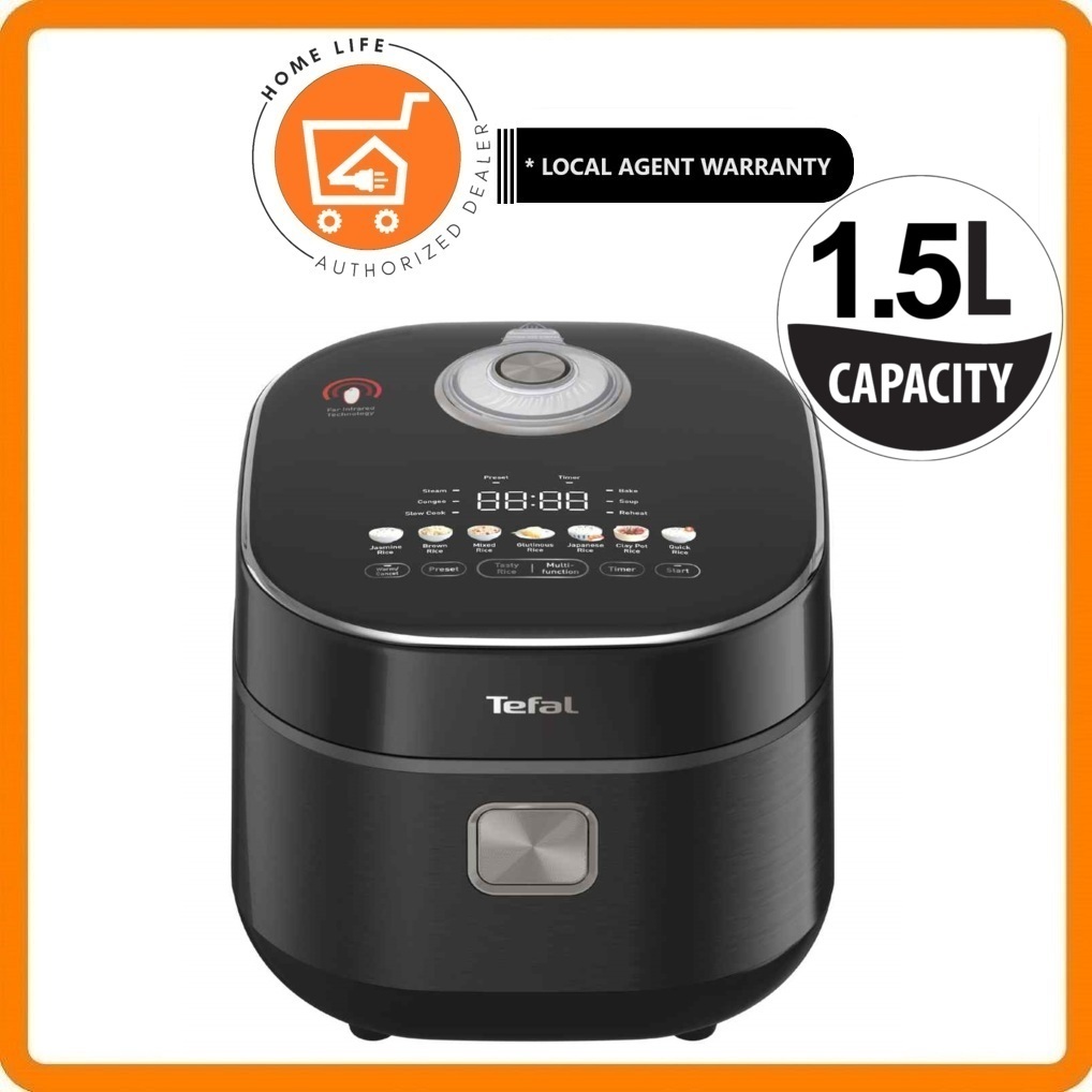 Tefal RK8868 Far Infrared IH Fuzzy Logic Rice Cooker 1.5L Shopee