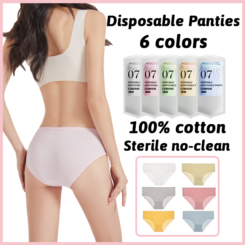 Disposable Panties Women Cotton Sterile Disposable Underwear Disposable
