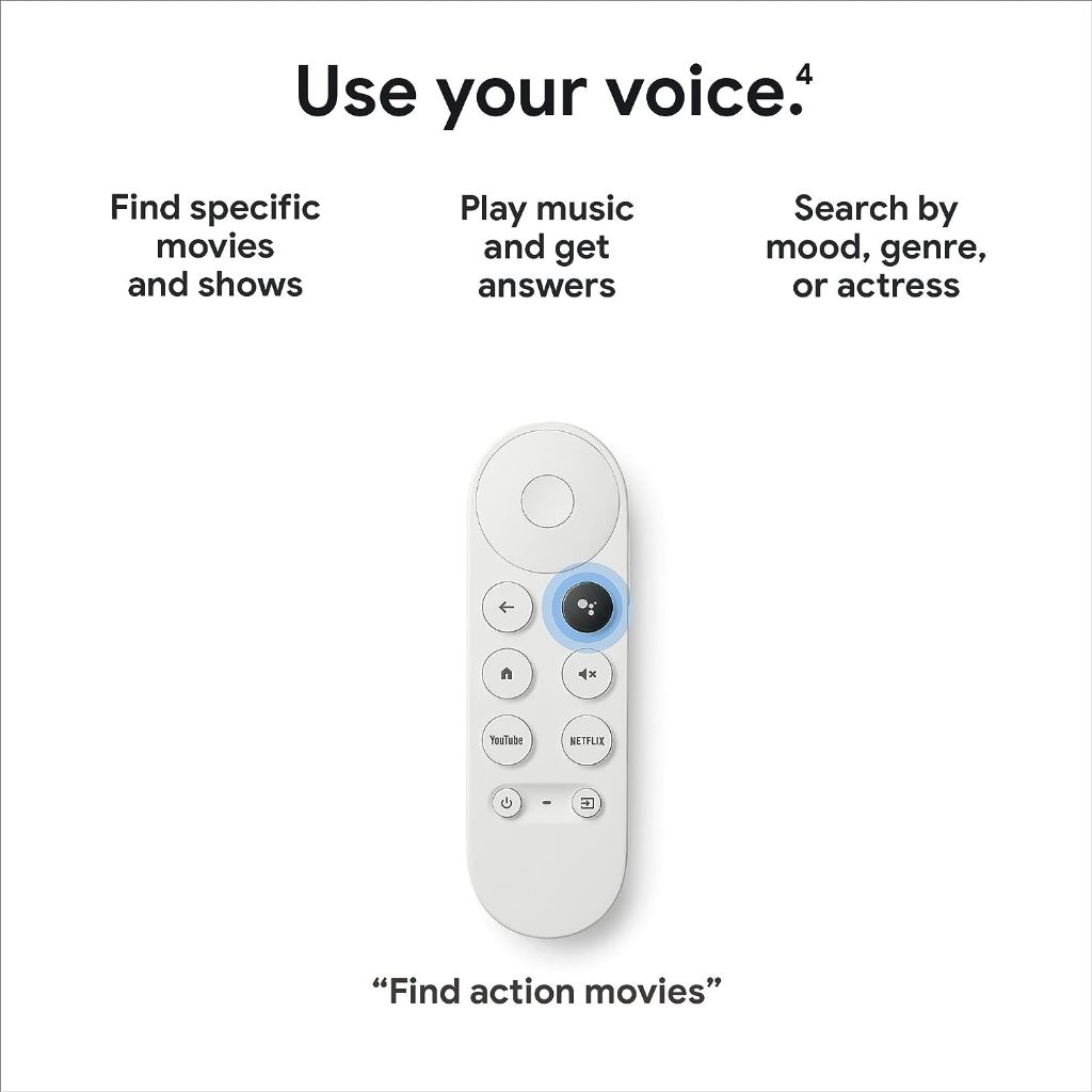 LATEST Google Chromecast (4K or HD) - Snow | Shopee Singapore
