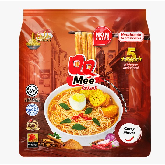 QQ MEE INSTANT CURRY (4'sX110g) EXPIRY 11 FEB 2024 RSP S5.20 Shopee