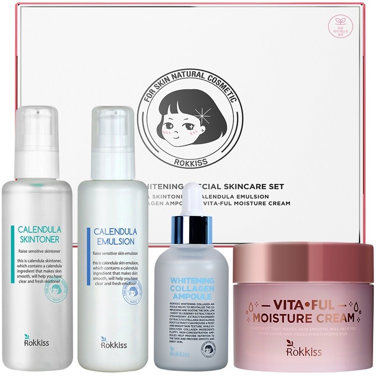 Rokkiss Whitening Special Skin Care Set of 4 Shopee Singapore