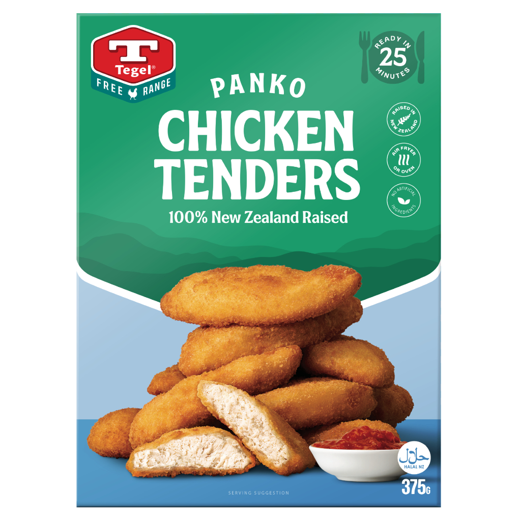 Tegel Free Range Panko Chicken Tenders 375g Halal Shopee Singapore