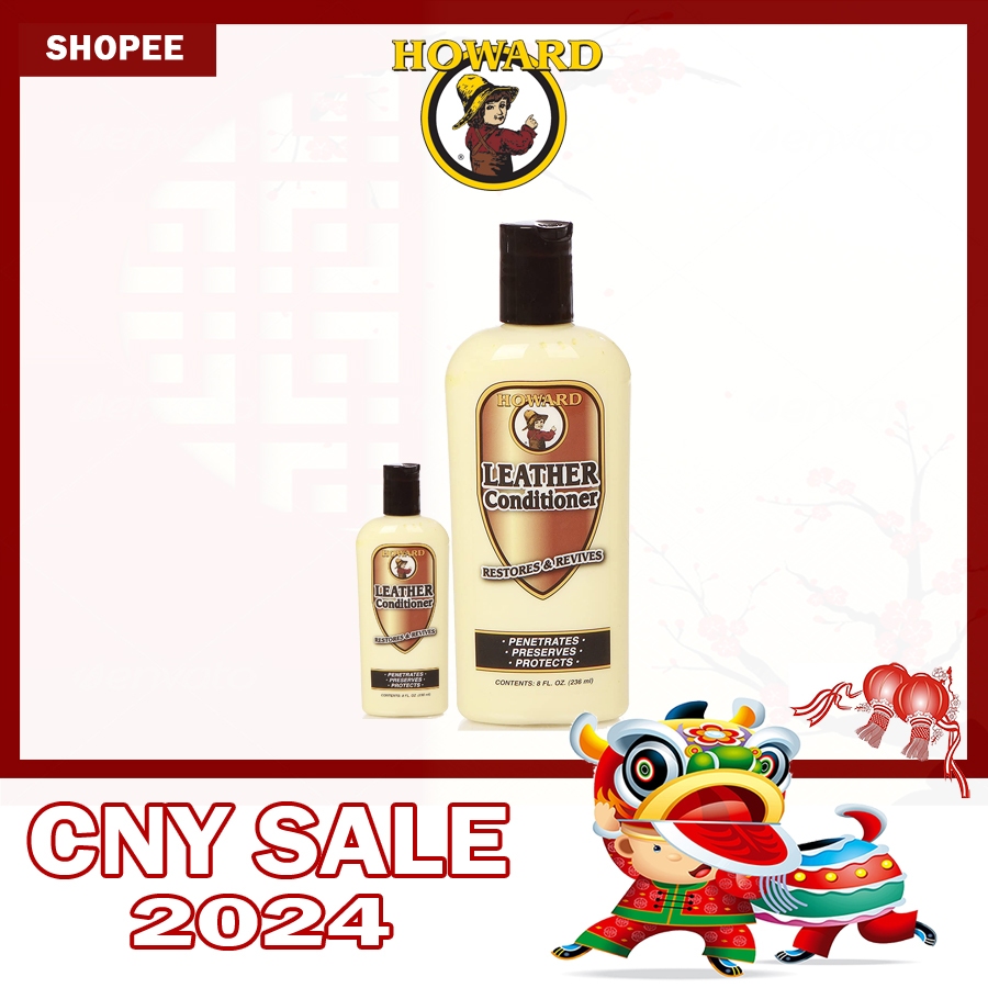 Howard Leather Conditioner 59ML / 236ML Shopee Singapore