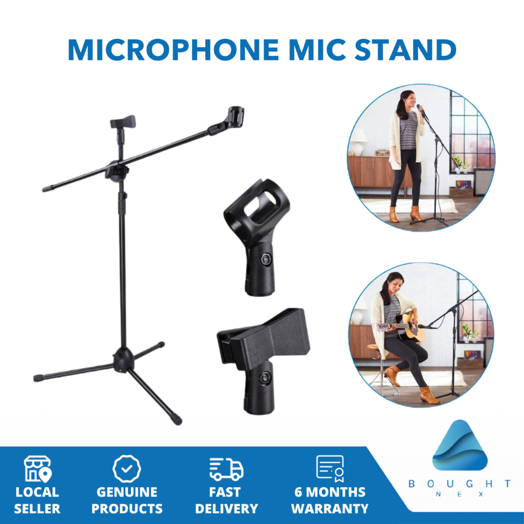 Microphone Stand – Adjustable, Extendable, Rotatable for Karaoke ...