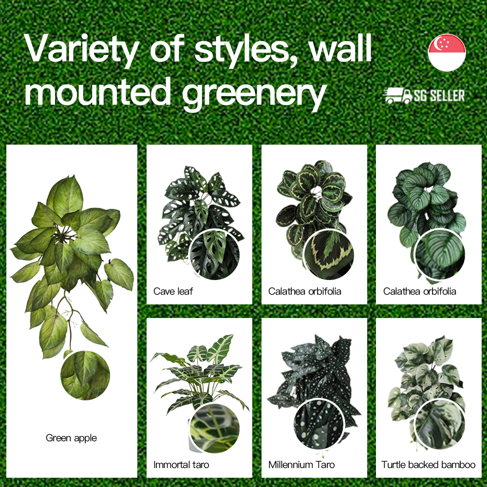 [SG Local Seller] Artificial green plants, realistic fake plants, with