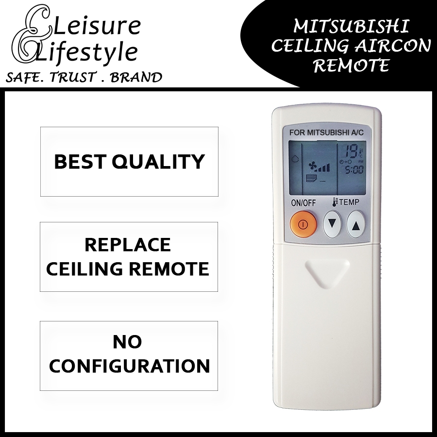 [Singapore Seller] Mitsubishi Roof Ceiling Aircon Remote Control PAR