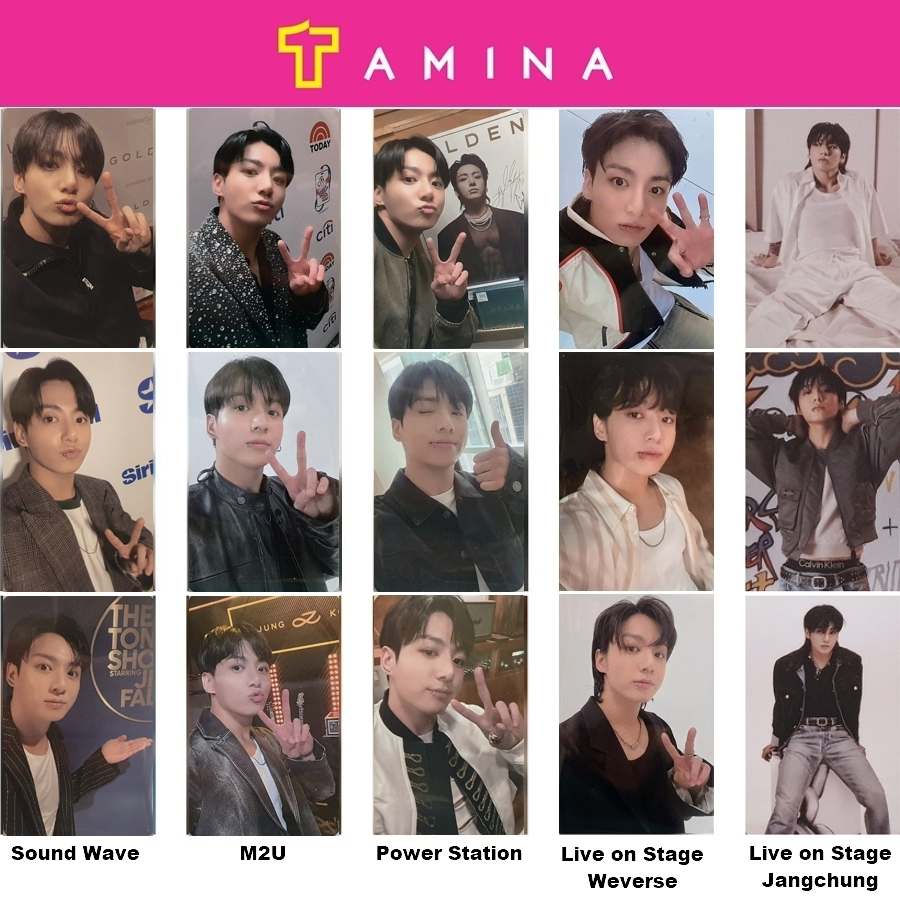 bts GOLDEN weverse 購入特典 live on stage