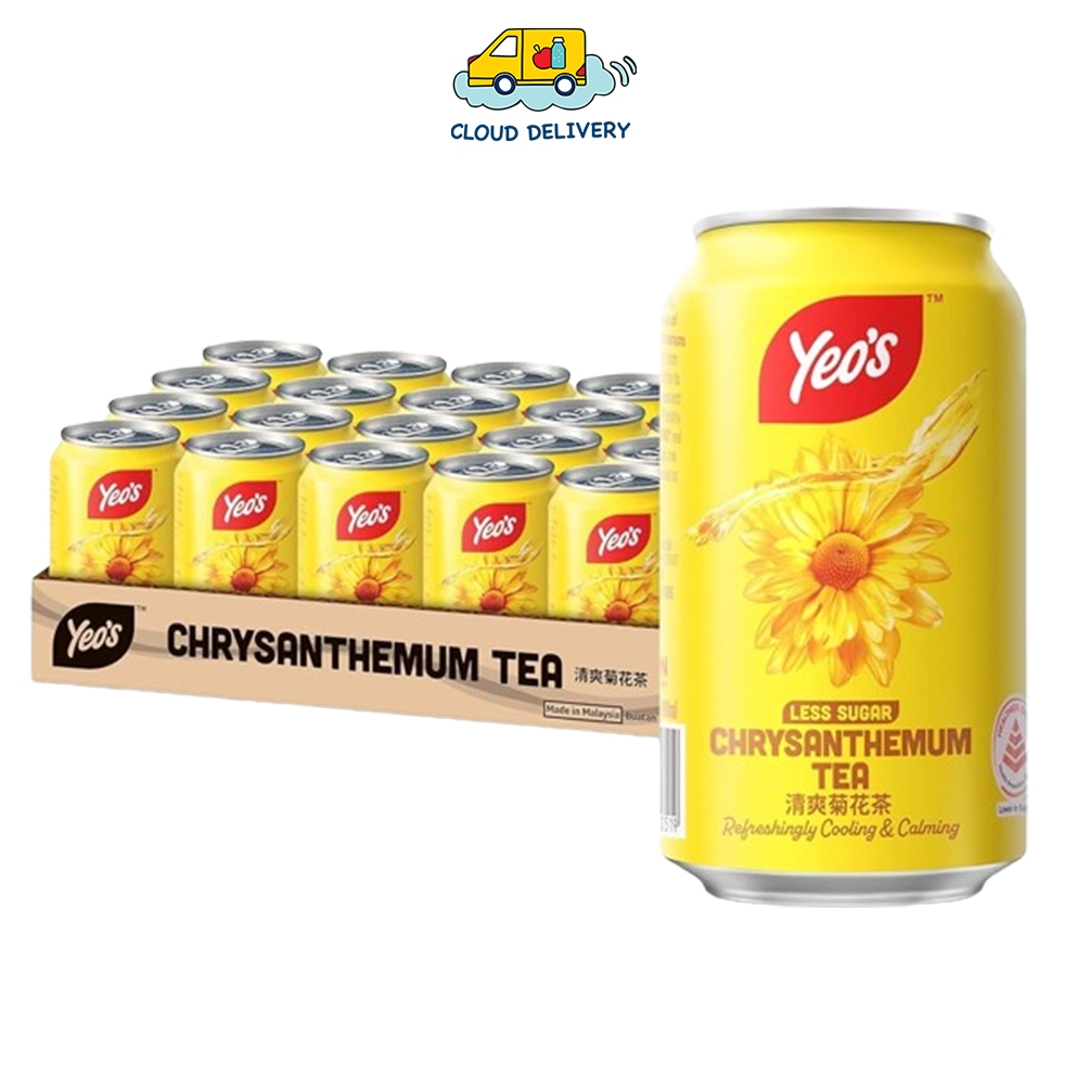 Yeo's Chrysanthemum Tea Can (24 x 300ml) Shopee Singapore
