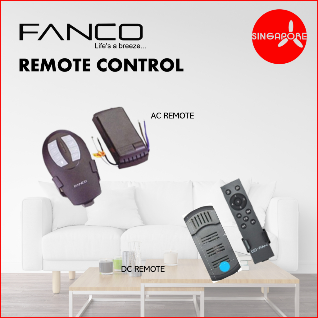Product image Fanco Accessories Fan AC/DC Remote Control