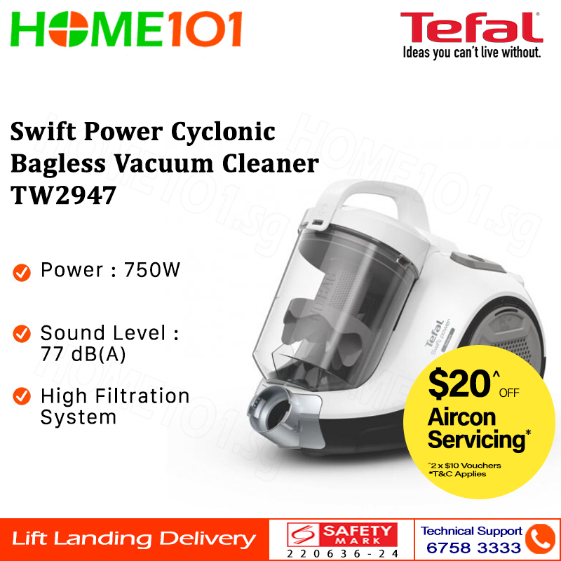 Tefal TW2947 Swift Power Cyclonic Vacuum Cleaner