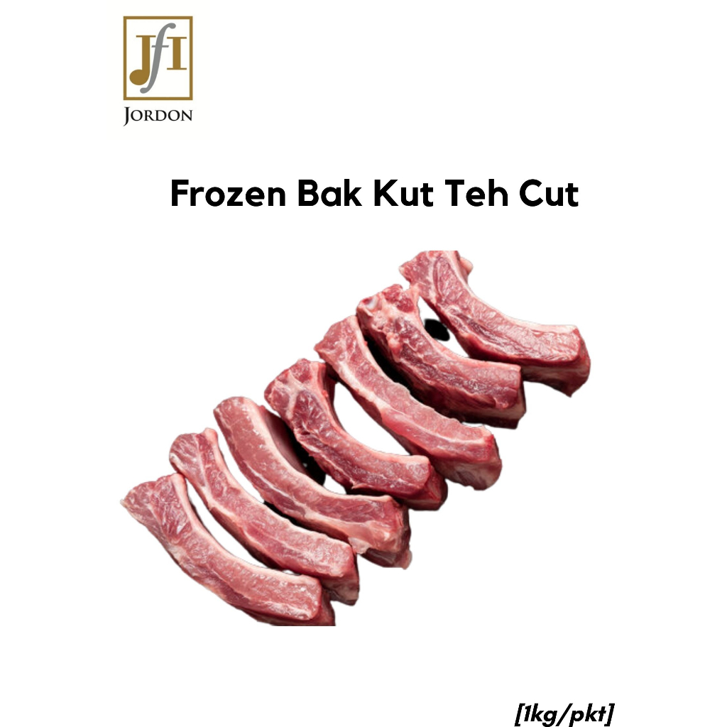 [Jordon] [Chinese Style Rou Gu Cha] Frozen Bak Kut Teh Rib 1kg | Shopee ...