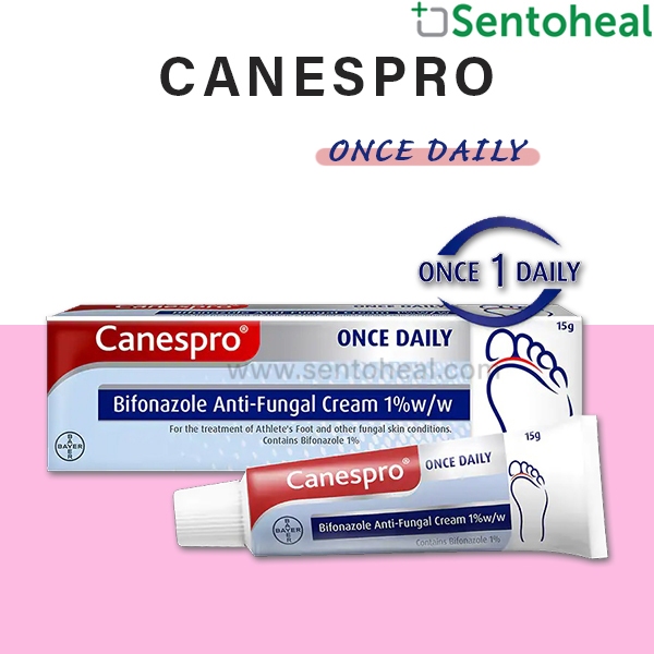 CANESPRO ONCE DAILY ANTI FUNGAL CREAM 15g / Fungal infections / Jock