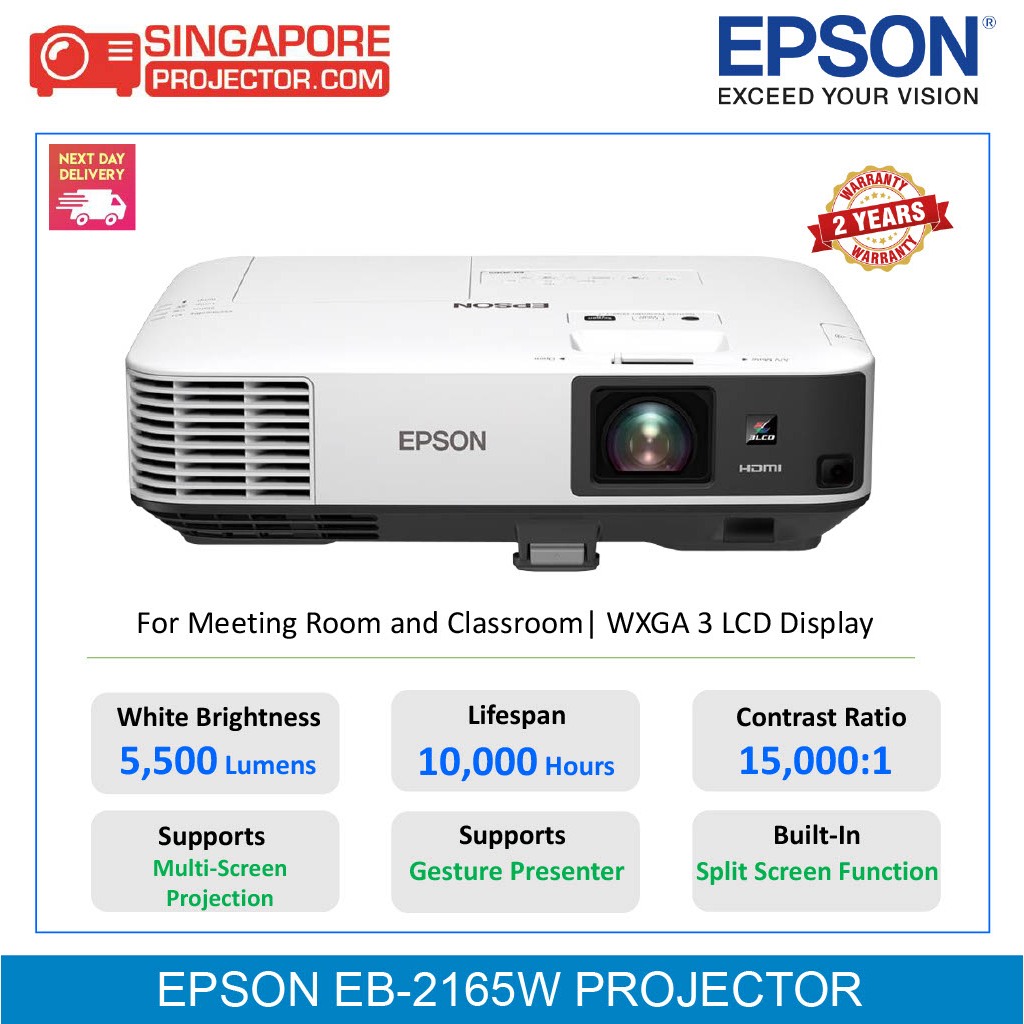 epson eb 2165w