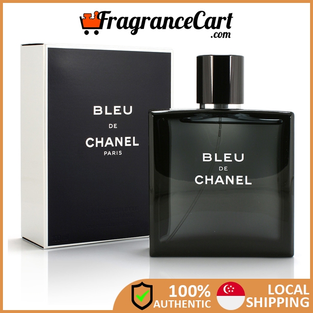 Chanel Bleu De Chanel EDT for Men 100ml 150ml New 100 Authentic Perfume FragranceCart Blue Eau De Toilette Man Shopee Singapore