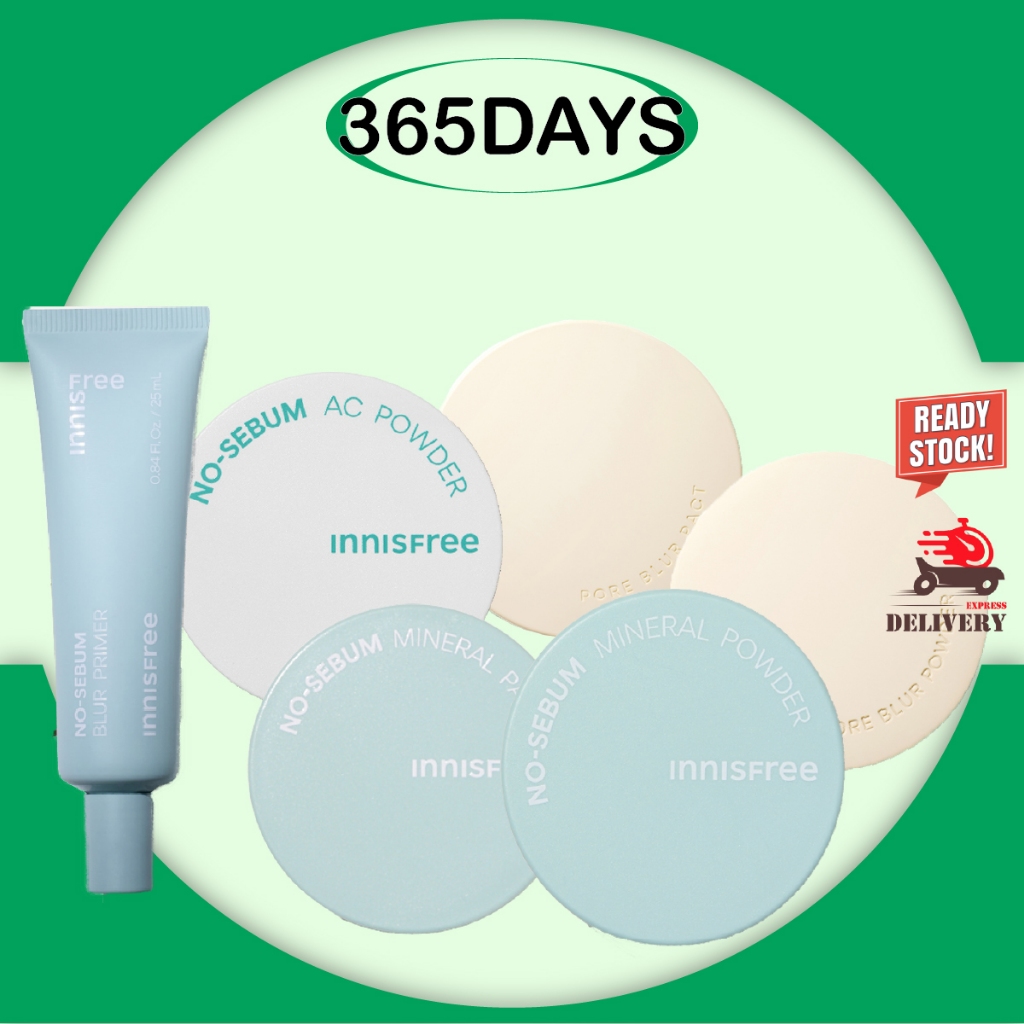[INNISFREE] No Sebum Mineral Powder 5g / AC Powder 5g / Mineral Pact 8