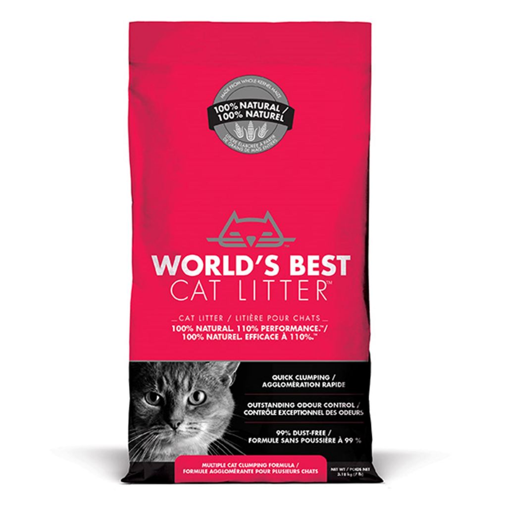 World’s Best Cat Litter 7lb/12lb/14lb Low Tracking, Clumping