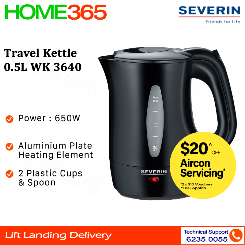 Electric kettle outlet 0.5 litre