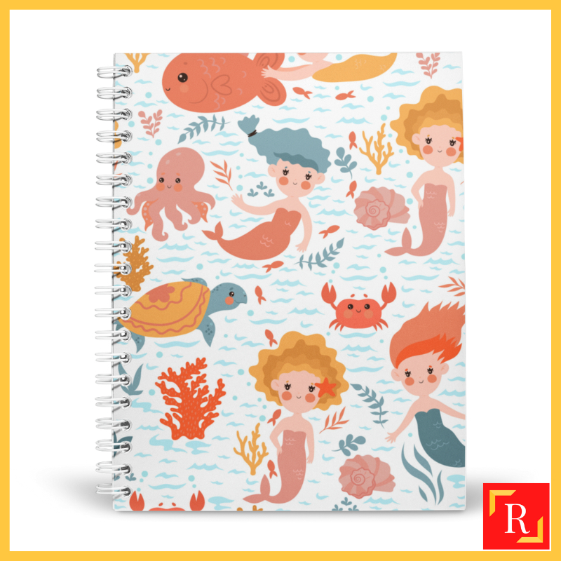 Spiral Notebook/Double Ring Notebook-(A4/A5 | Line/Blank | 80gsm ...