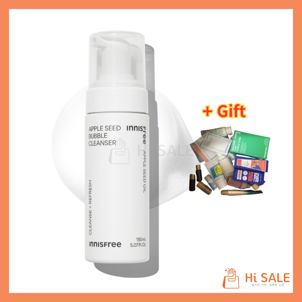 INNISFREE Apple Seed Bubble Cleanser 150ml Shopee Singapore