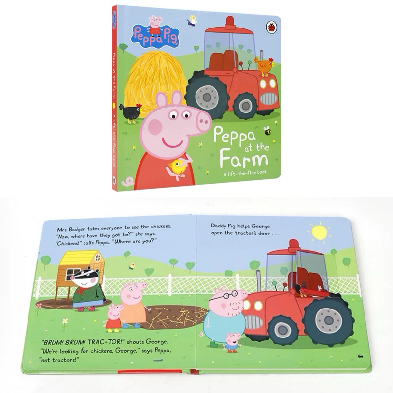 thumbnail image 2 of Peppa Pig: At The Zoo: A Lift-the-Flap Board Book - Very Good Condition, UK Import 2 of 2