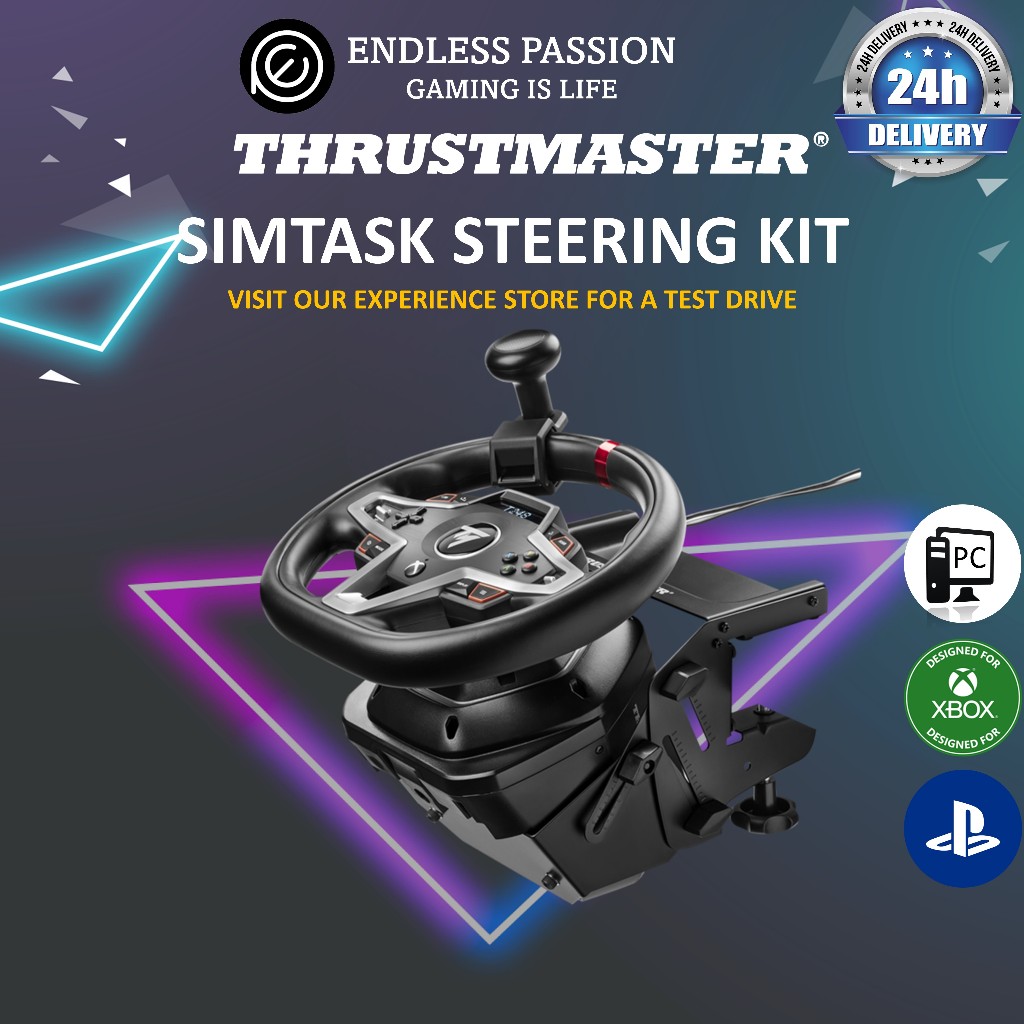 Thrustmaster Simtask Steering Kit Shopee Singapore