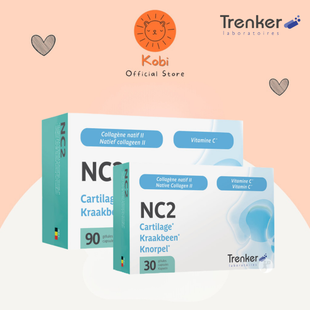 NC2 Capsules 30/90 Caps Native type II Undenatured Collagen & Vitamin C ...