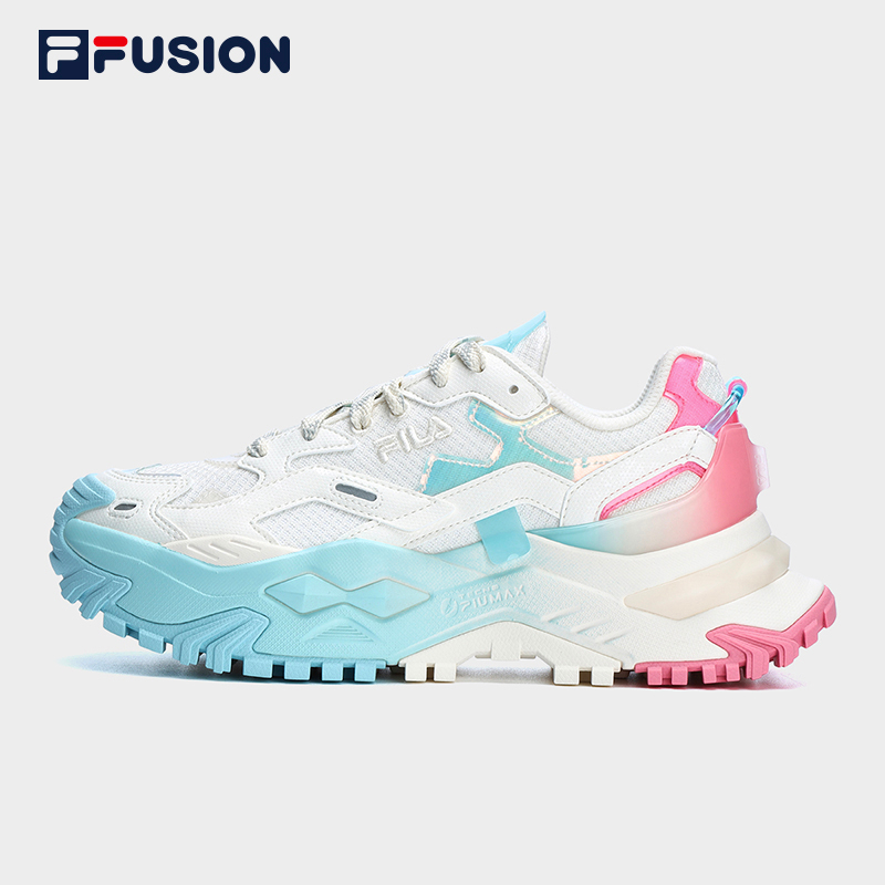 White on sale platform fila