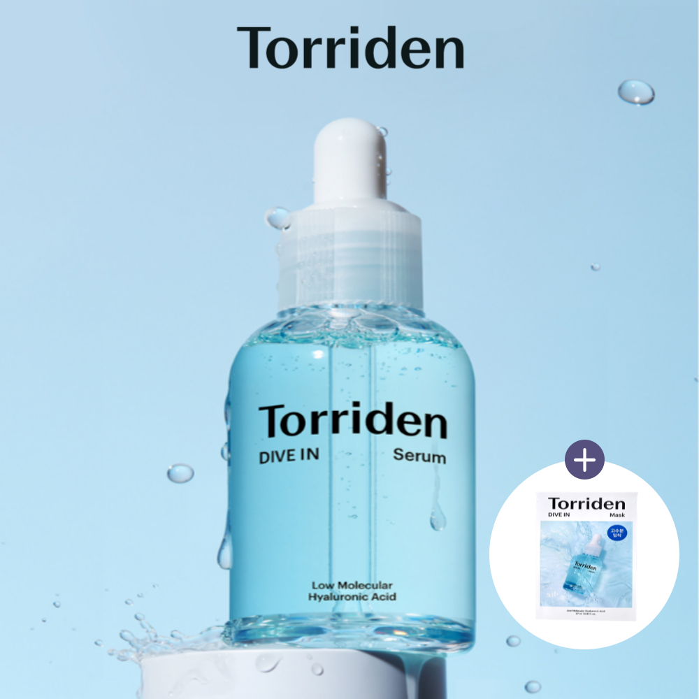 [Torriden] DIVE IN Serum 50ml(+1 piece of mask pack) / Facial treatment essence korean beauty