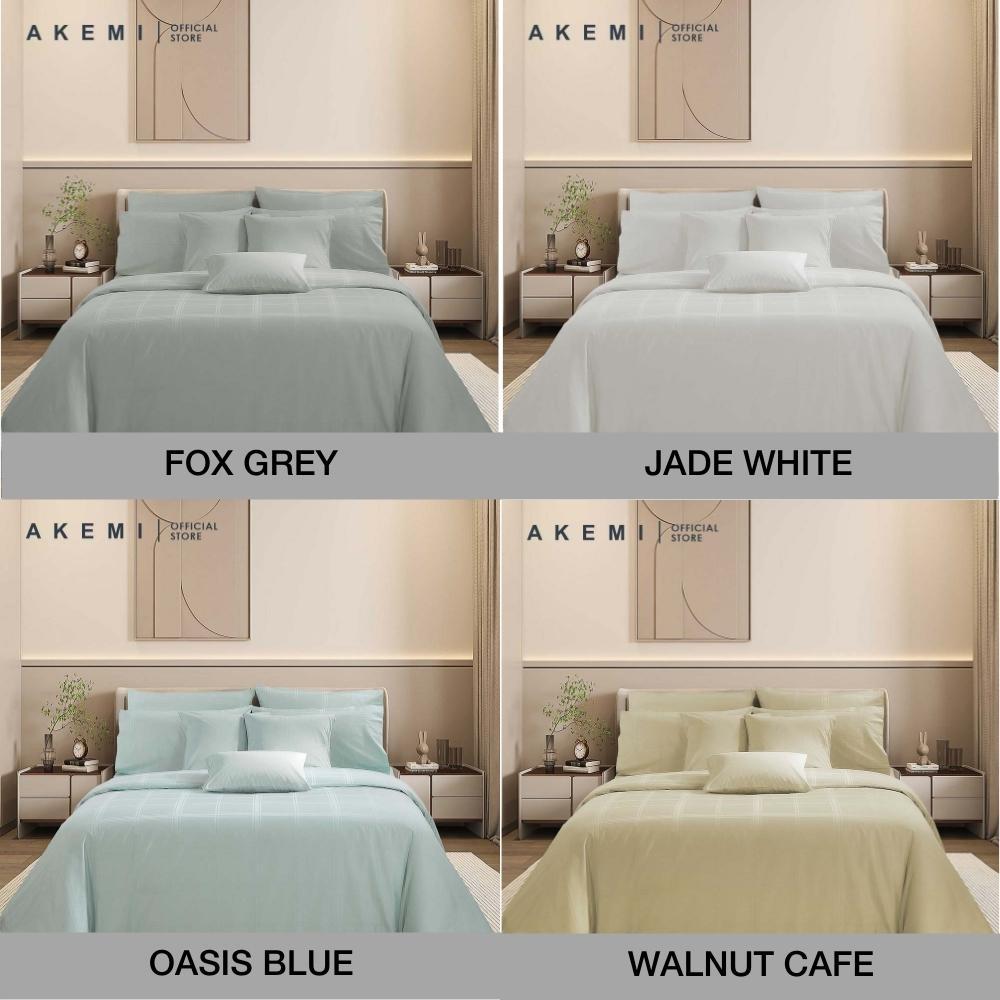 AKEMI 880TC Cotton Select Joyous Sherletta Bedding Sets (Fitted Sheet Set/ Quilt Cover Set