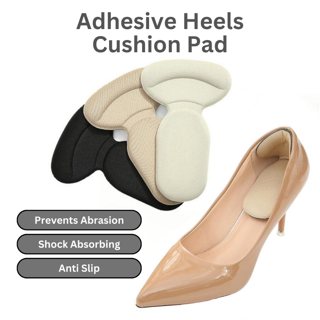 Shoes Cushion Pad Adhesive Anti Abrasion Anti Slip Shopee Singapore