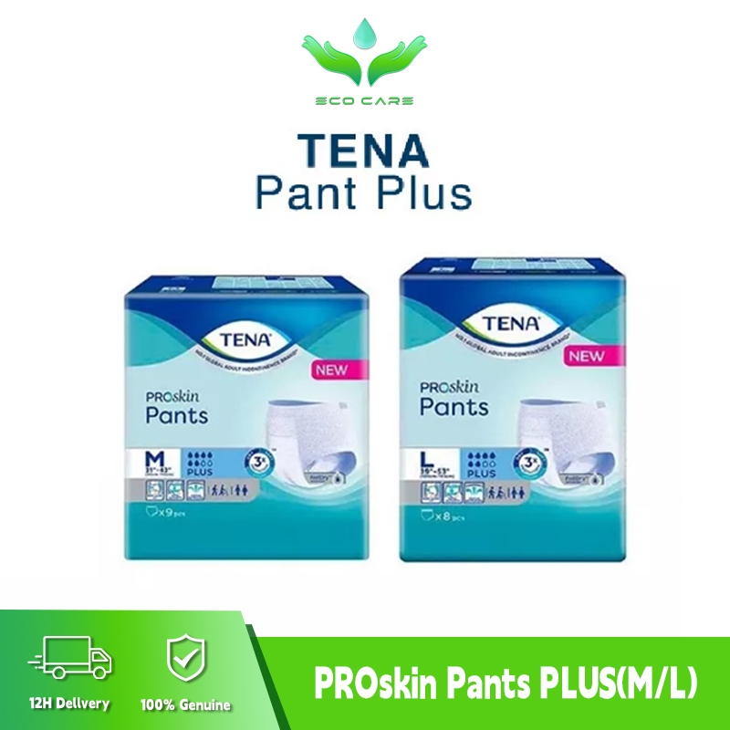 [carton Deal] Tena Adult Diaper Proskin Slip Plus Pants M L Xl Xxl