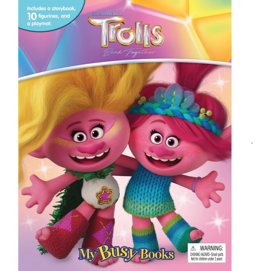 Trolls Band Together My Busy Books | Shopee Singapore