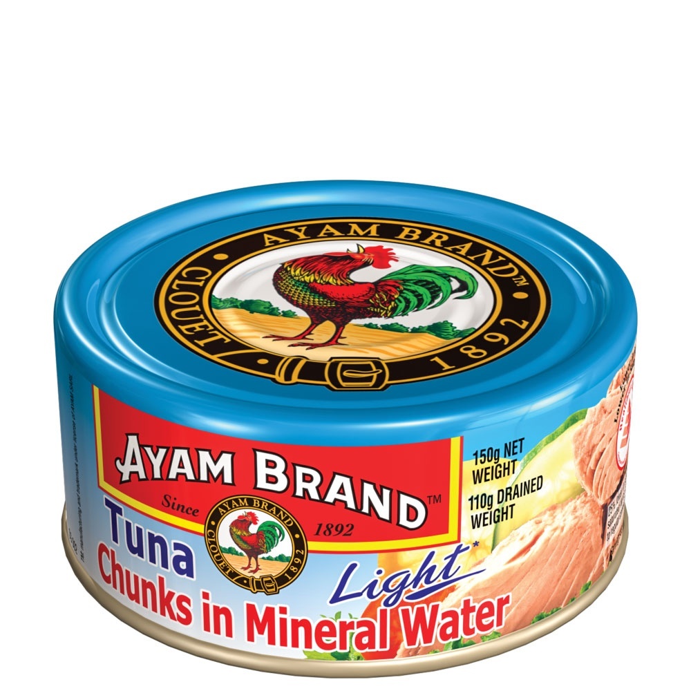 Ayam Brand Tuna Chunks in Mineral Water 150g Shopee Singapore