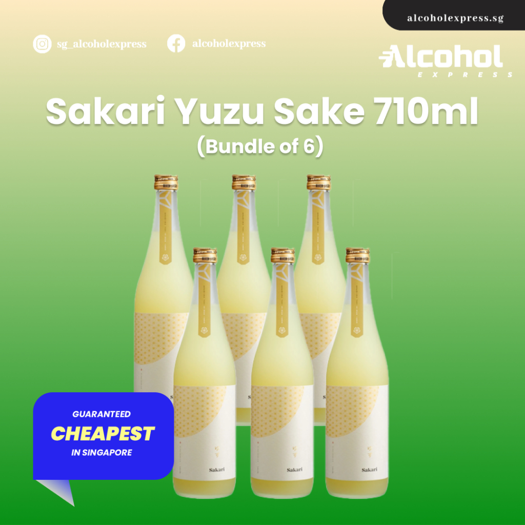 Sakari Yuzu Sake 700ml (Bundle of 6) | Shopee Singapore