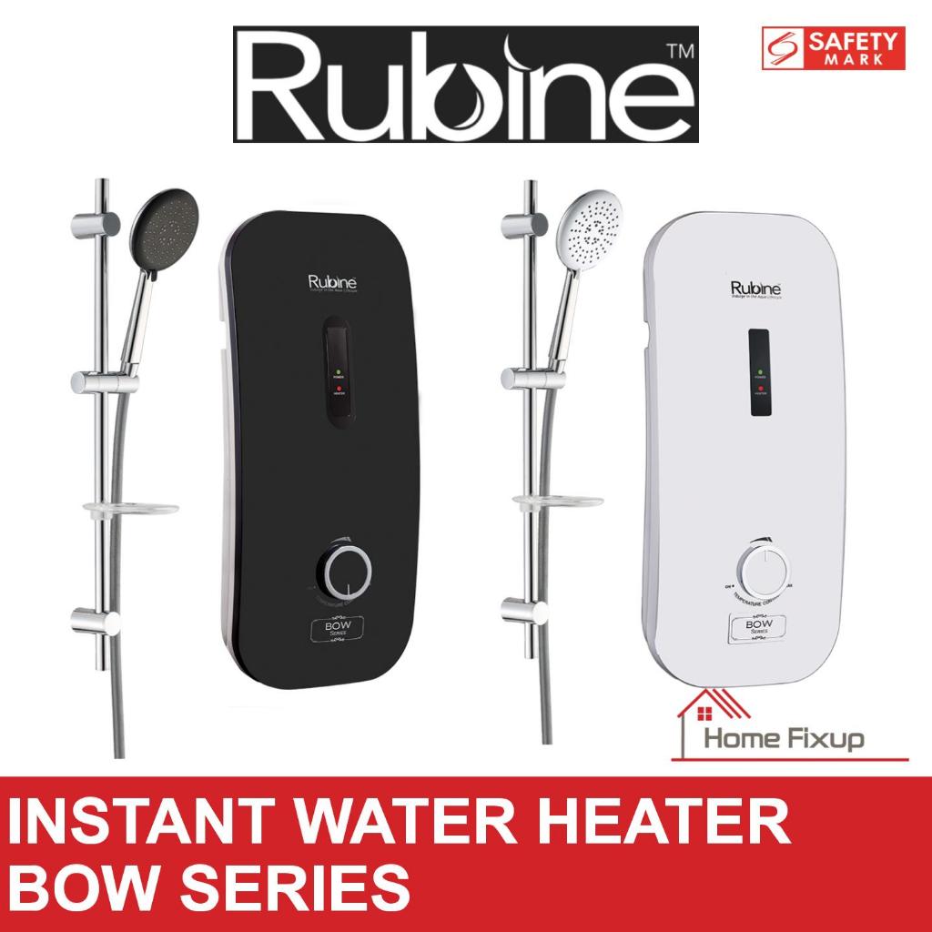 Rubine Instant Water Heater BOW RWH-1388B / RWH-1388W | Shopee Singapore