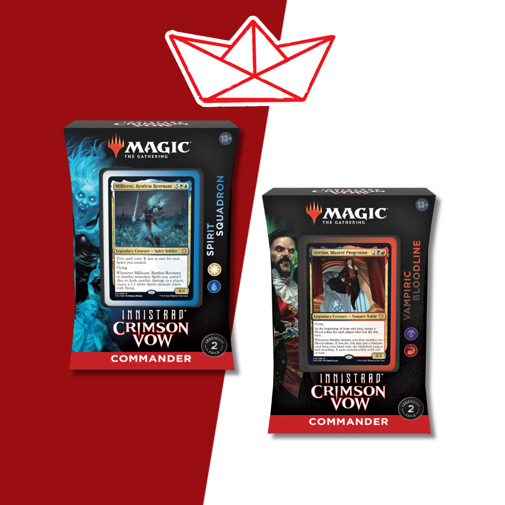 mtg commander decks innistrad Magic: The Gathering - Midnight Hunt Commander Deck main image 0