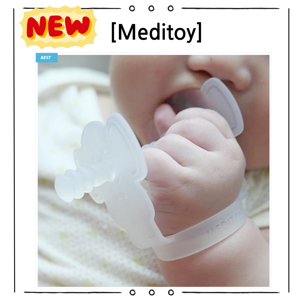 Meditoy Baby Teether – Soft Wrist Teething Toy | Baby Teether ...