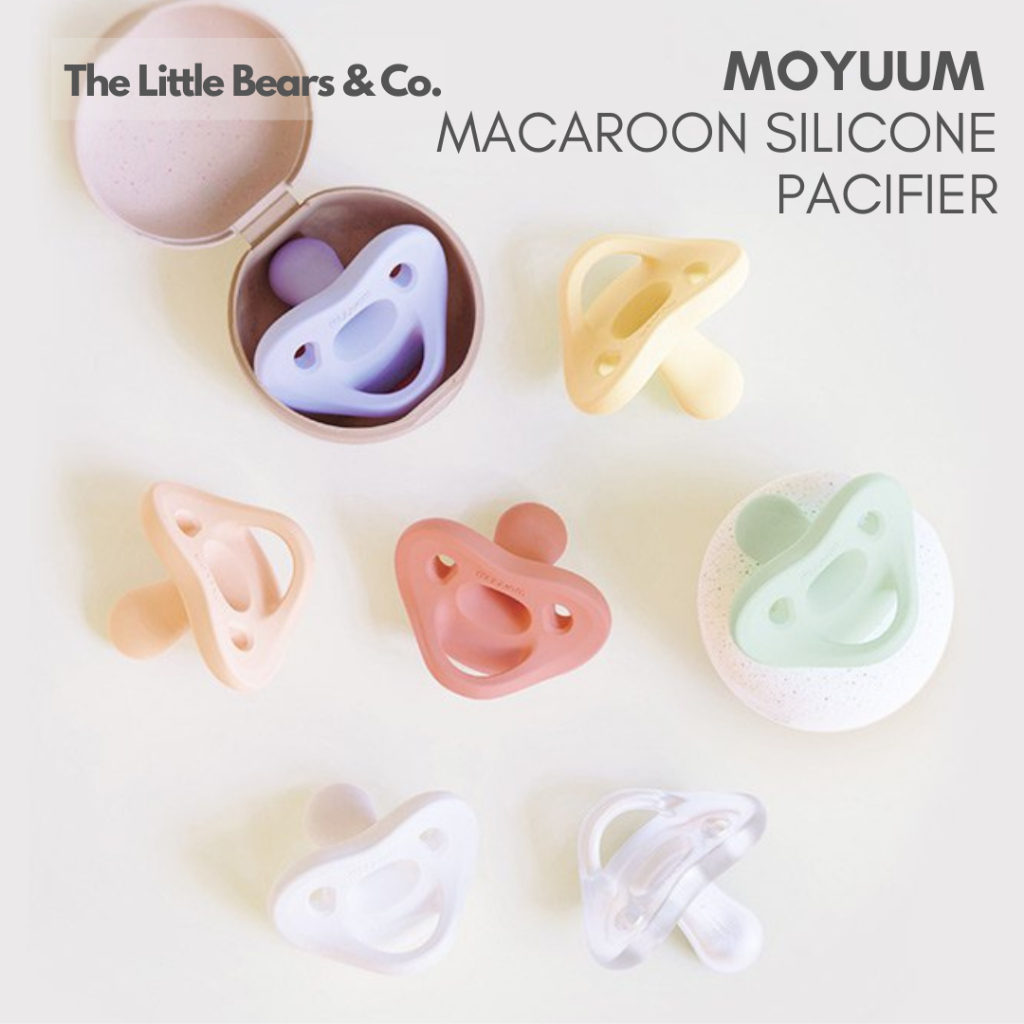 [READY STOCK] Moyuum Full Silicone Pacifier with casing/soft pacifier ...