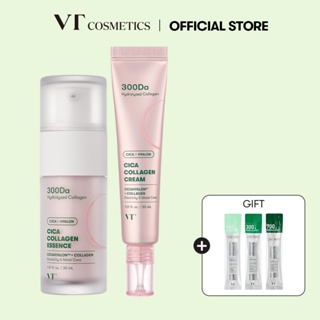 VT COSMETICS] CICA Collagen essence 30ml Cream 30ml Skin