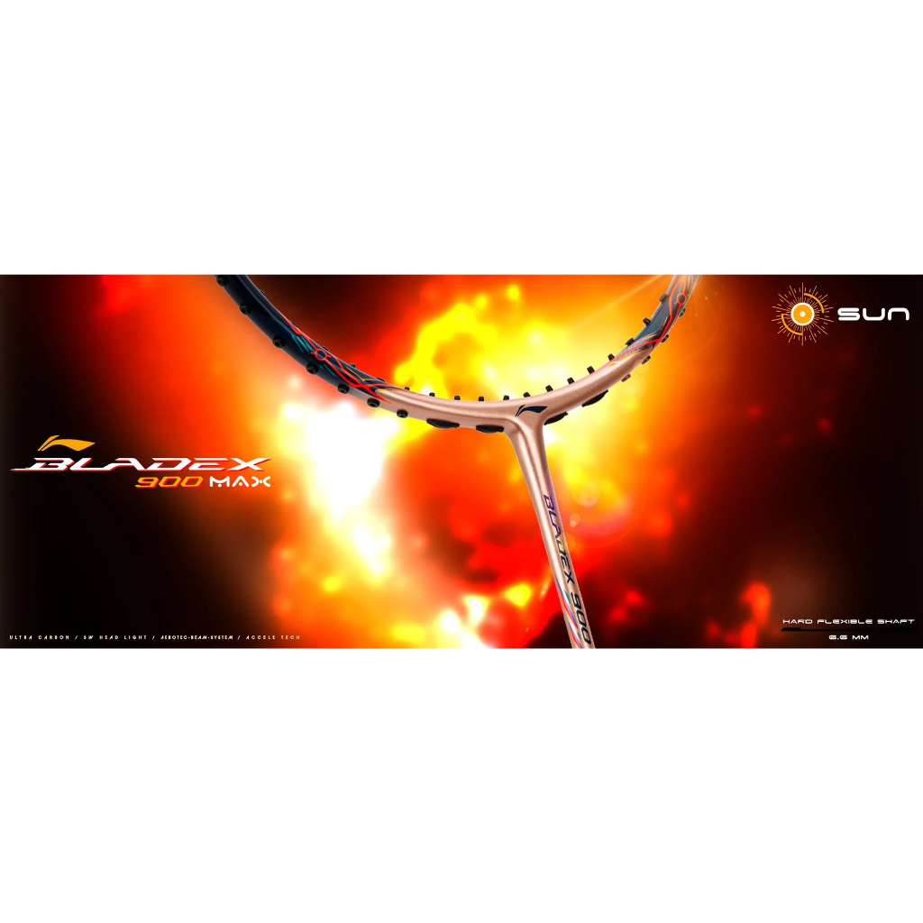 Li-Ning Bladex 900 Sun Gift Set 3U/4U Badminton Racket (Unstrung